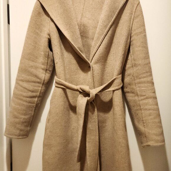 Camel jacket with hood - Picture 4 of 4
